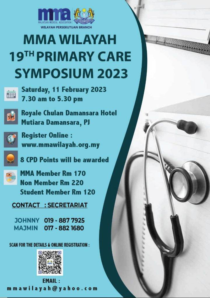 Mma Wilayah 19th Primary Care Symposium 2023 Mma Wilayah Persekutuan