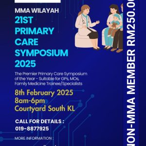 MMA Wilayah 21st Primary Care Symposium 2025 – Non-MMA Member