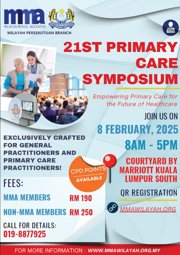 MMA Wilayah 21st Primary Care Symposium 2025 - Non-MMA Member