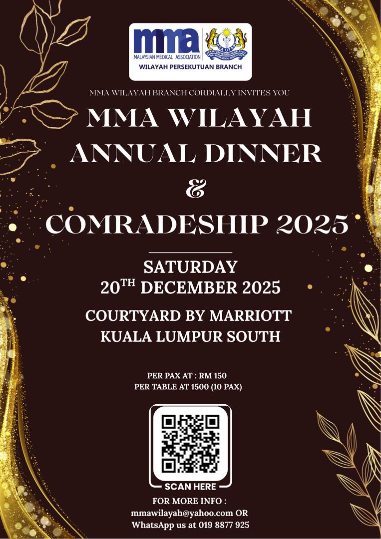 MMA Wilayah Annual Dinner & Comradeship 2025 - 1 Pax