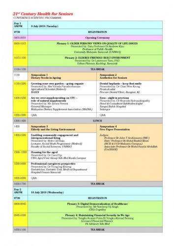 2nd MMA Conference on Health of the Older Person Registration and  Hotel Page 02